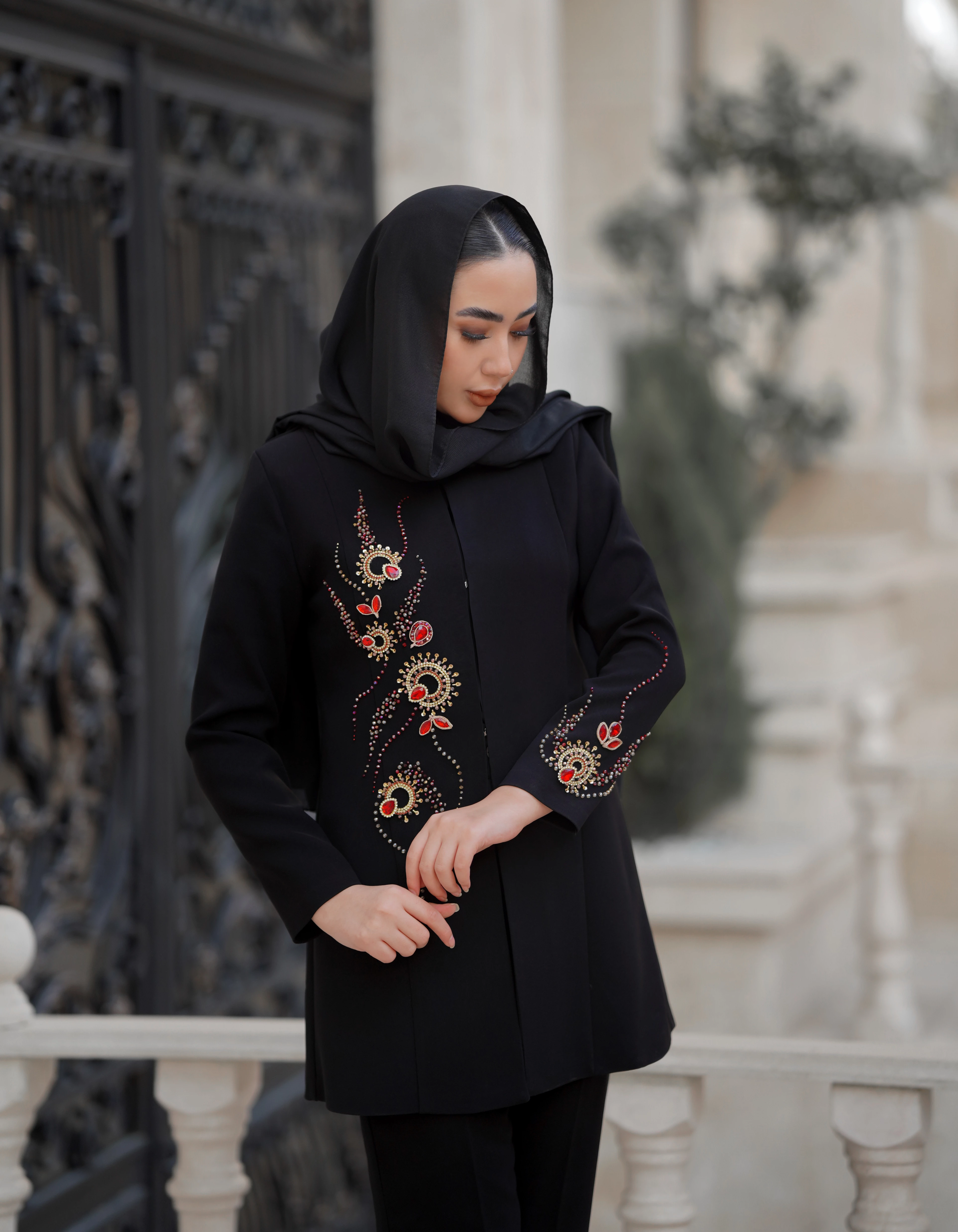 کت جواهردوزی مدل پارمیس