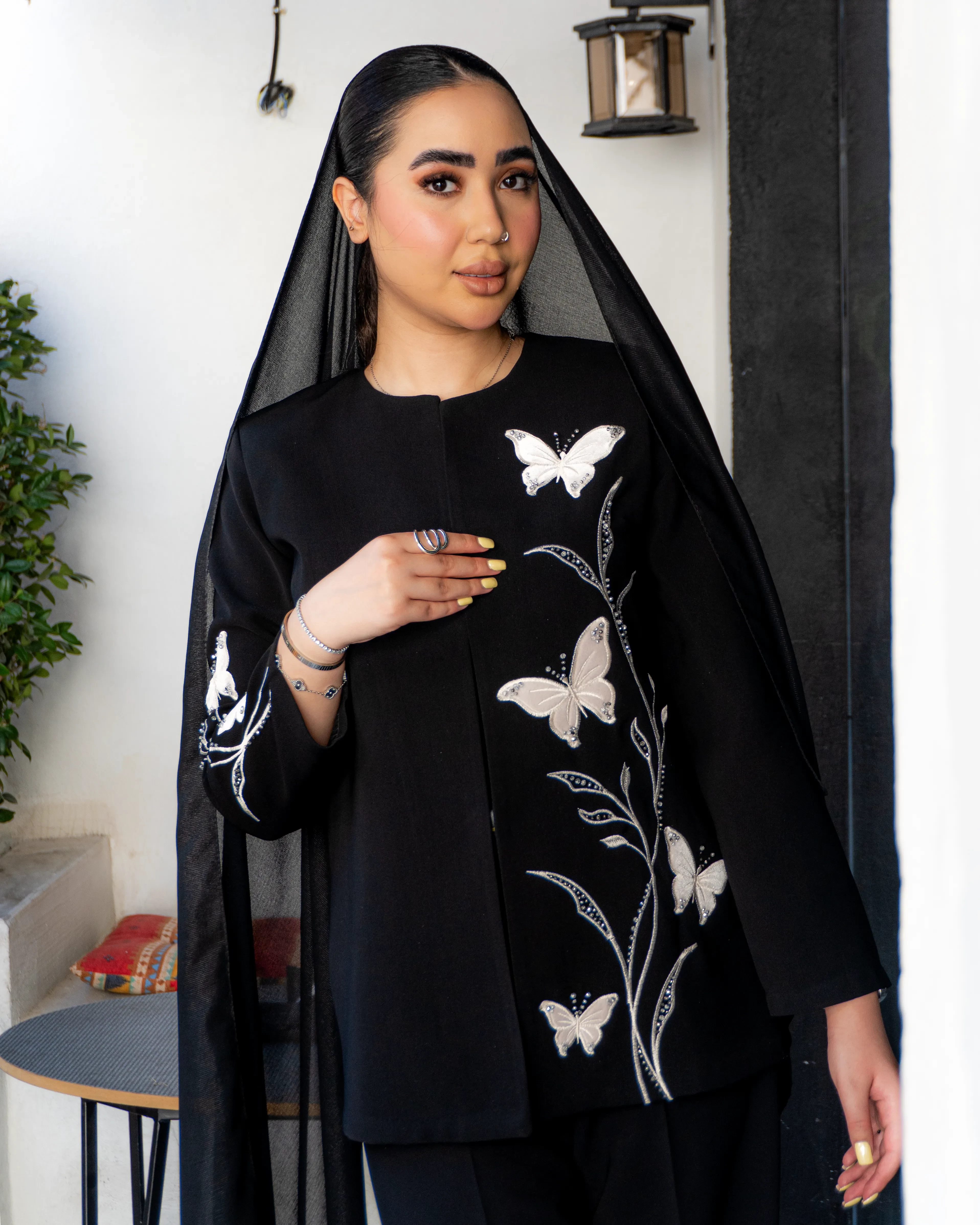 کت جواهردوزی شده مدل پرند