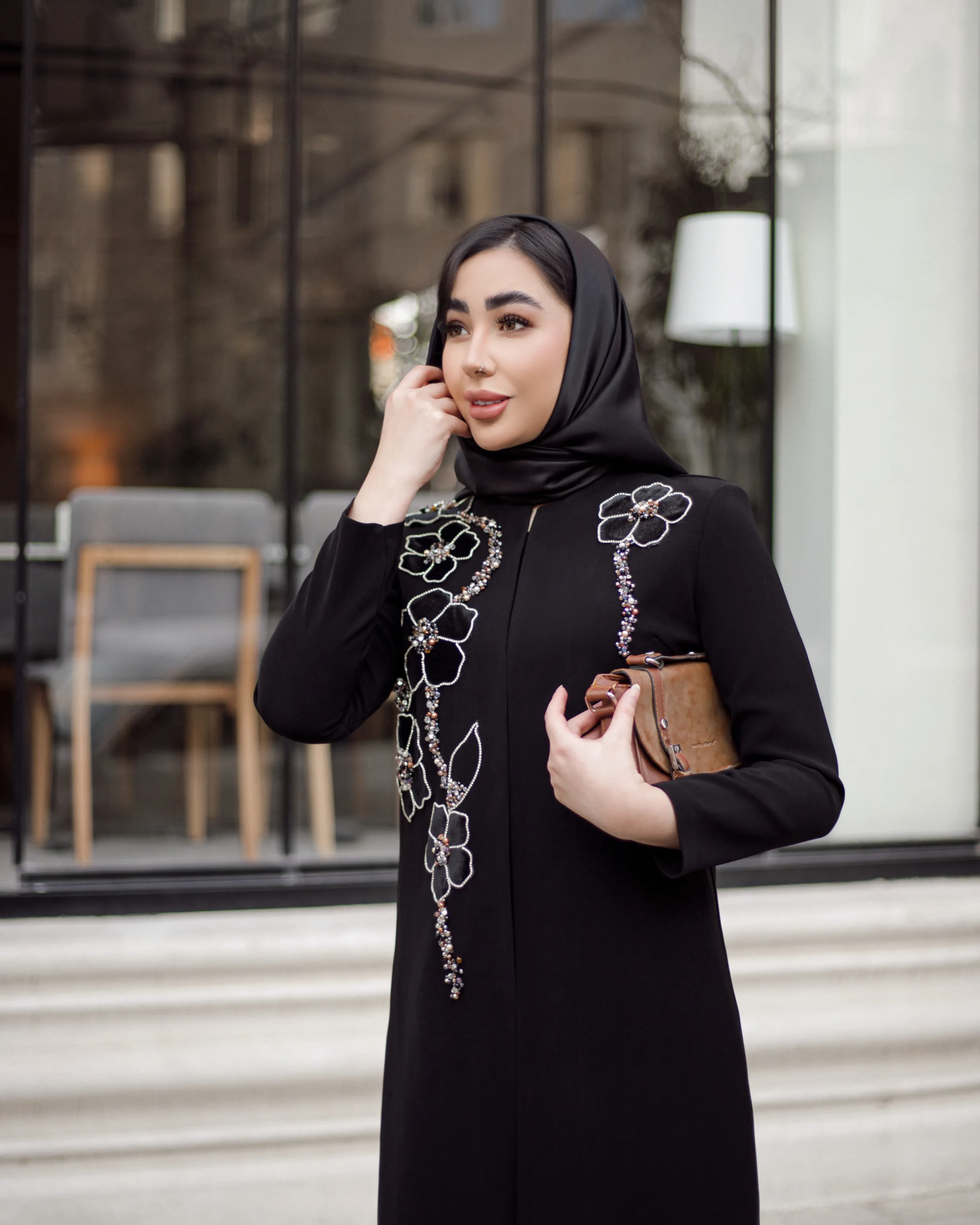 کت جواهر دوزی مدل شکوفه