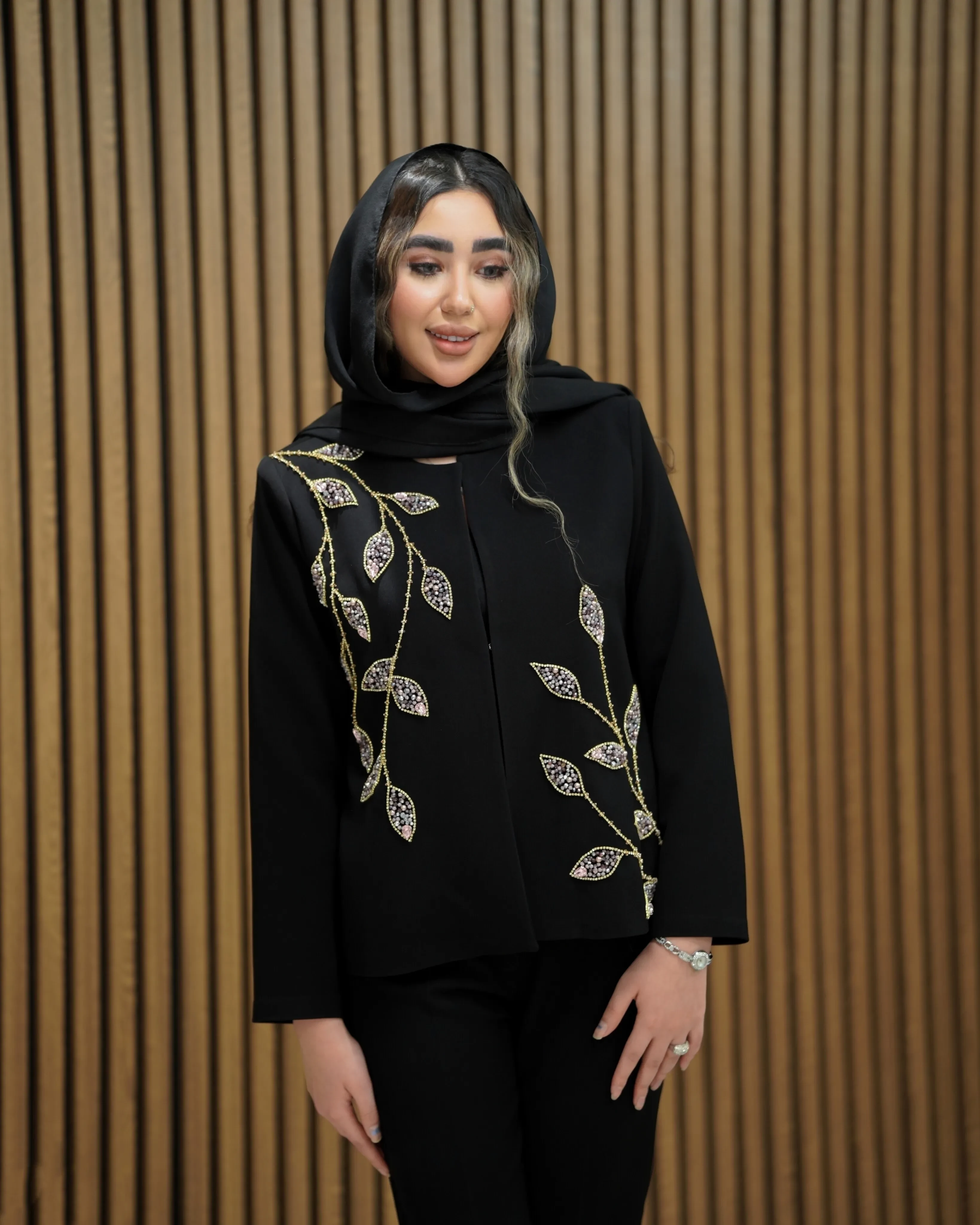 کت جواهر دوزی مدل روژین
