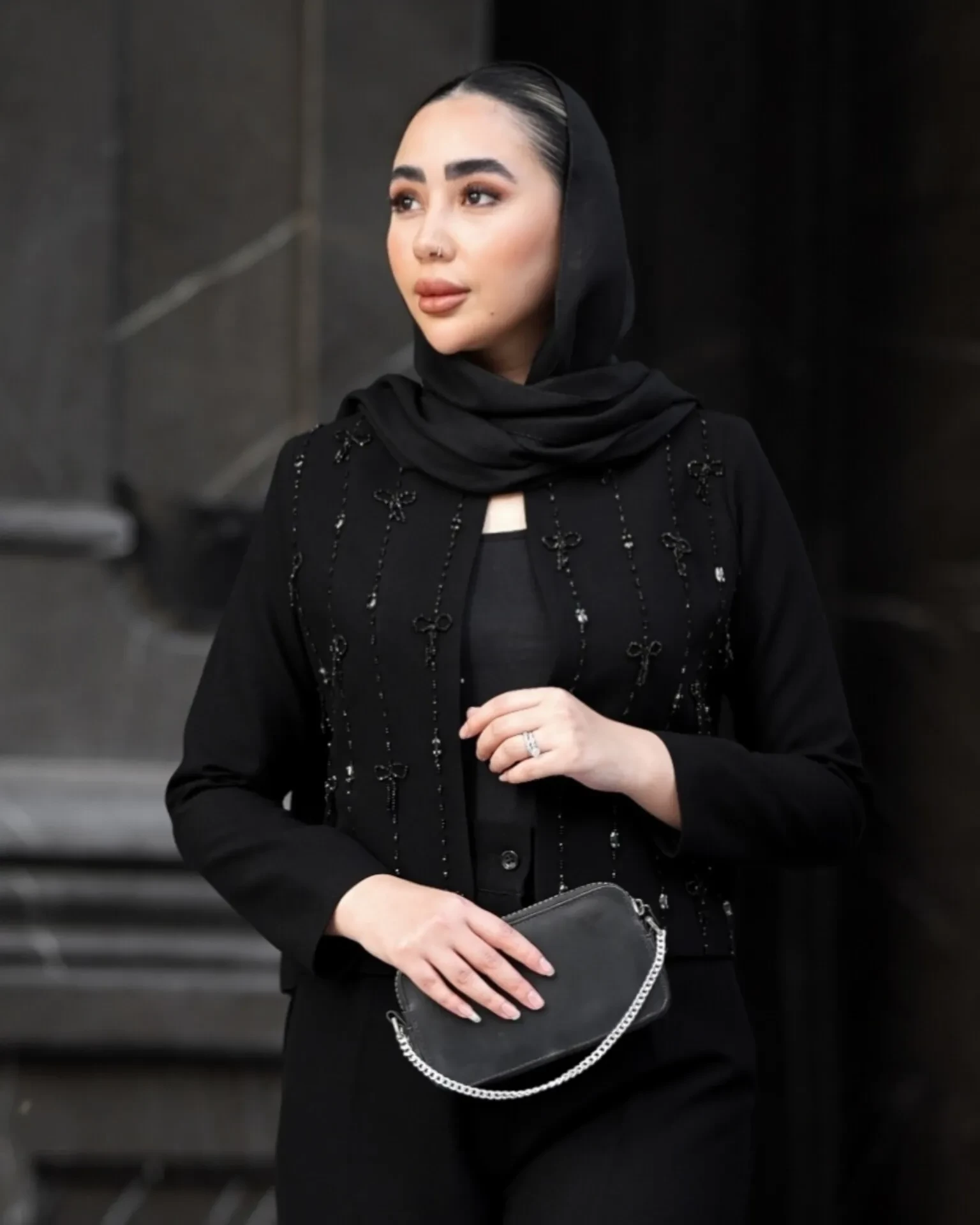 کت تک جواهردوزی  مدل پاپیون