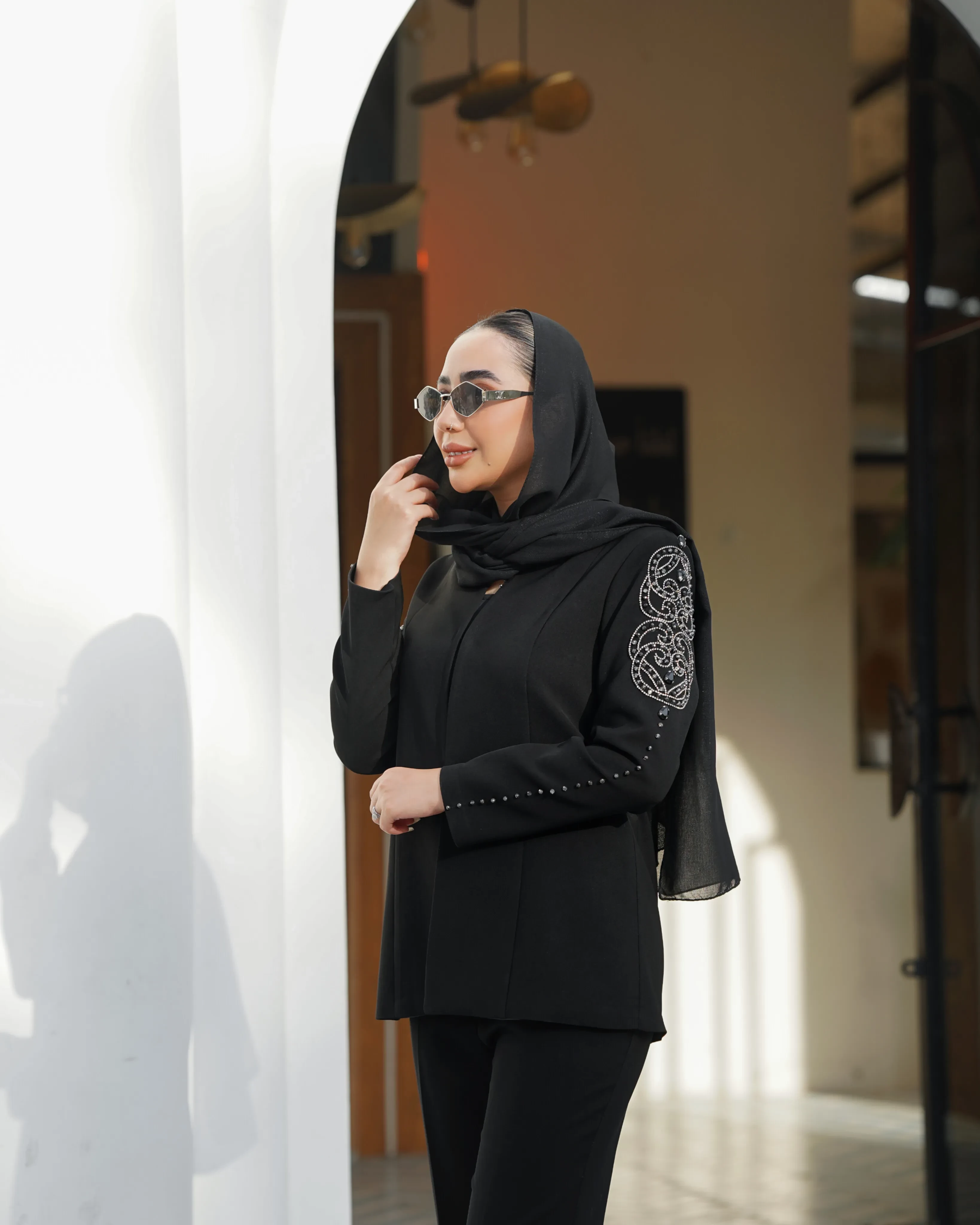 کت جواهردوزی شده مدل صنم