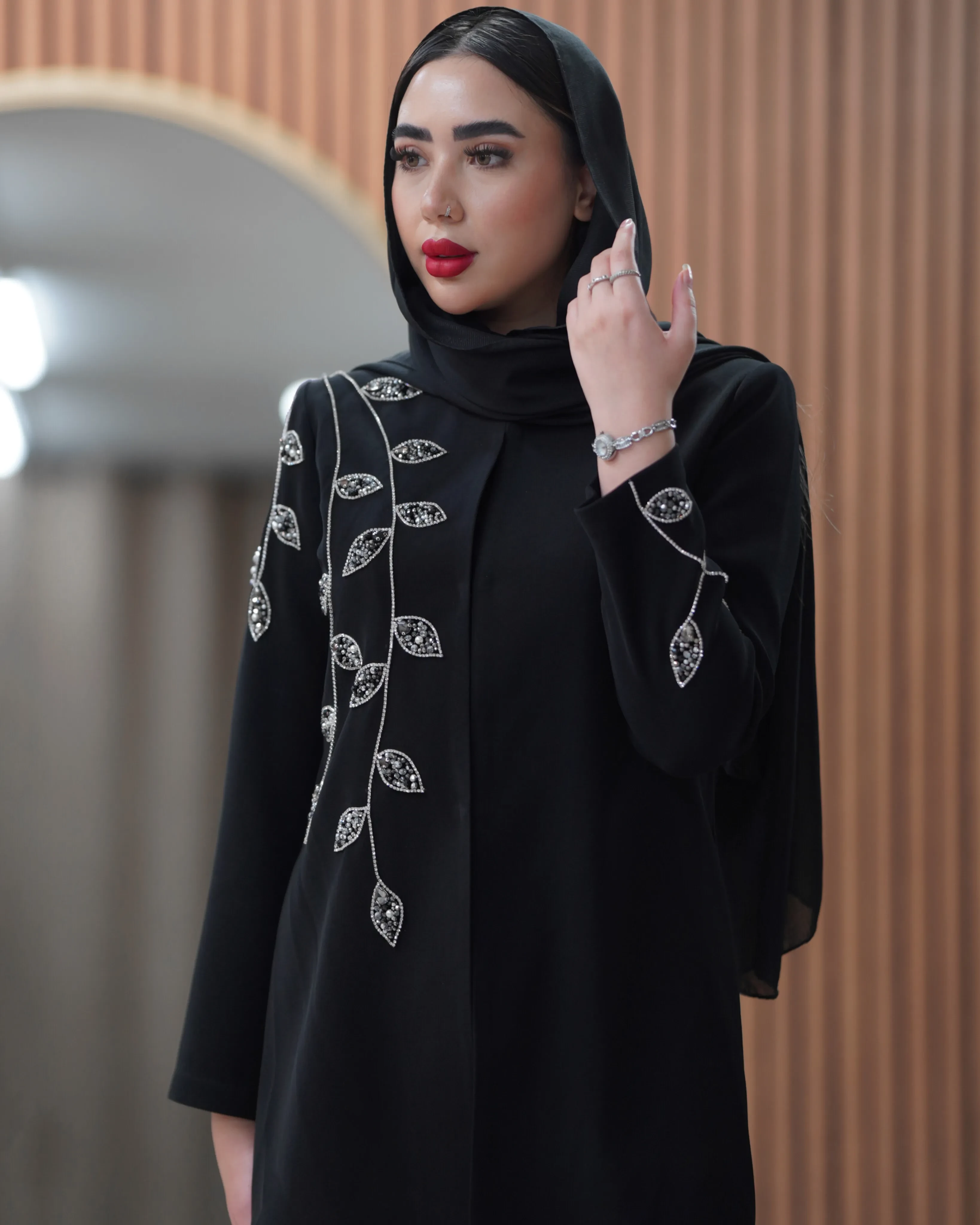 کت جواهر دوزی مدل روژین