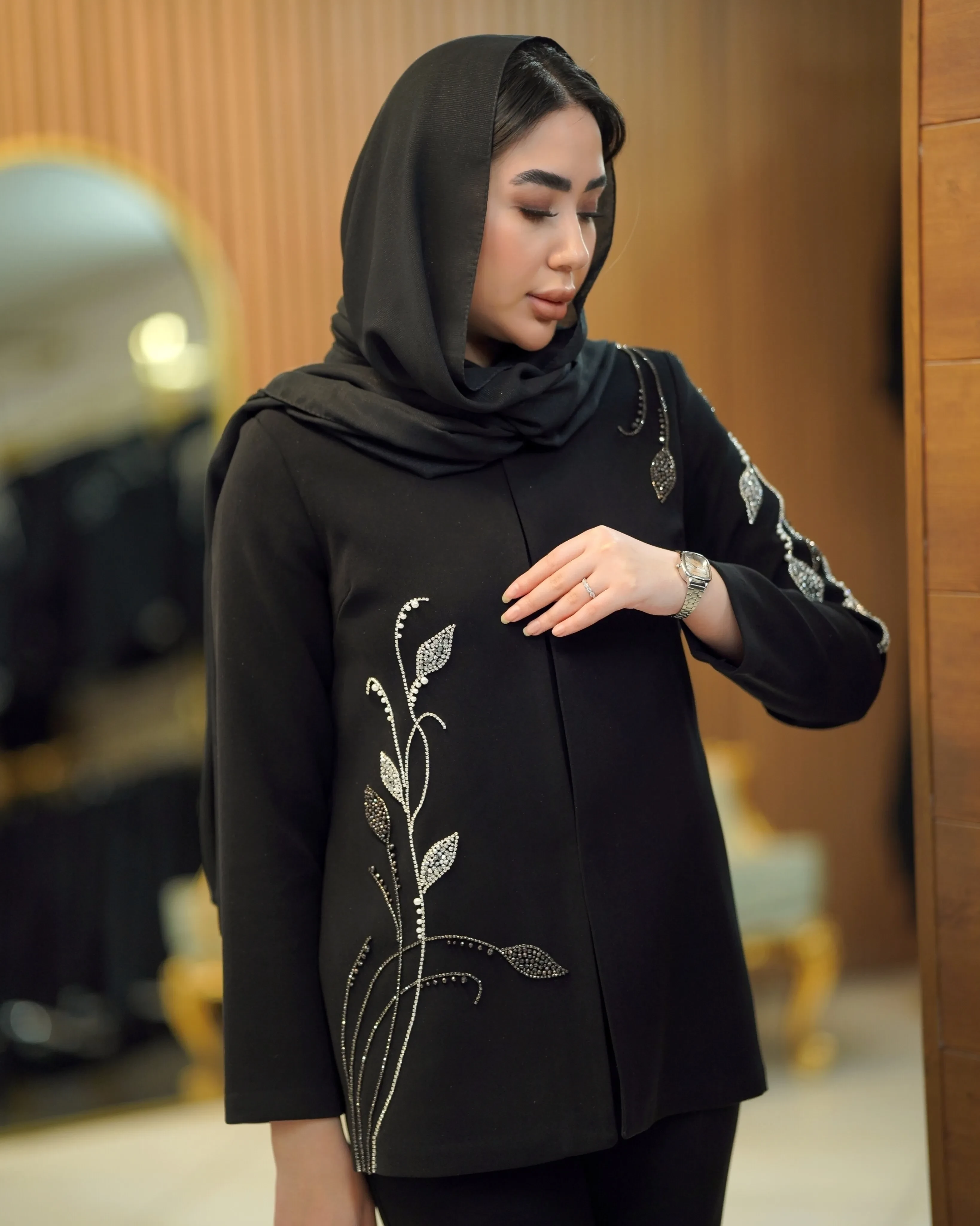 کت جواهردوزی شده مدل آرمیتا