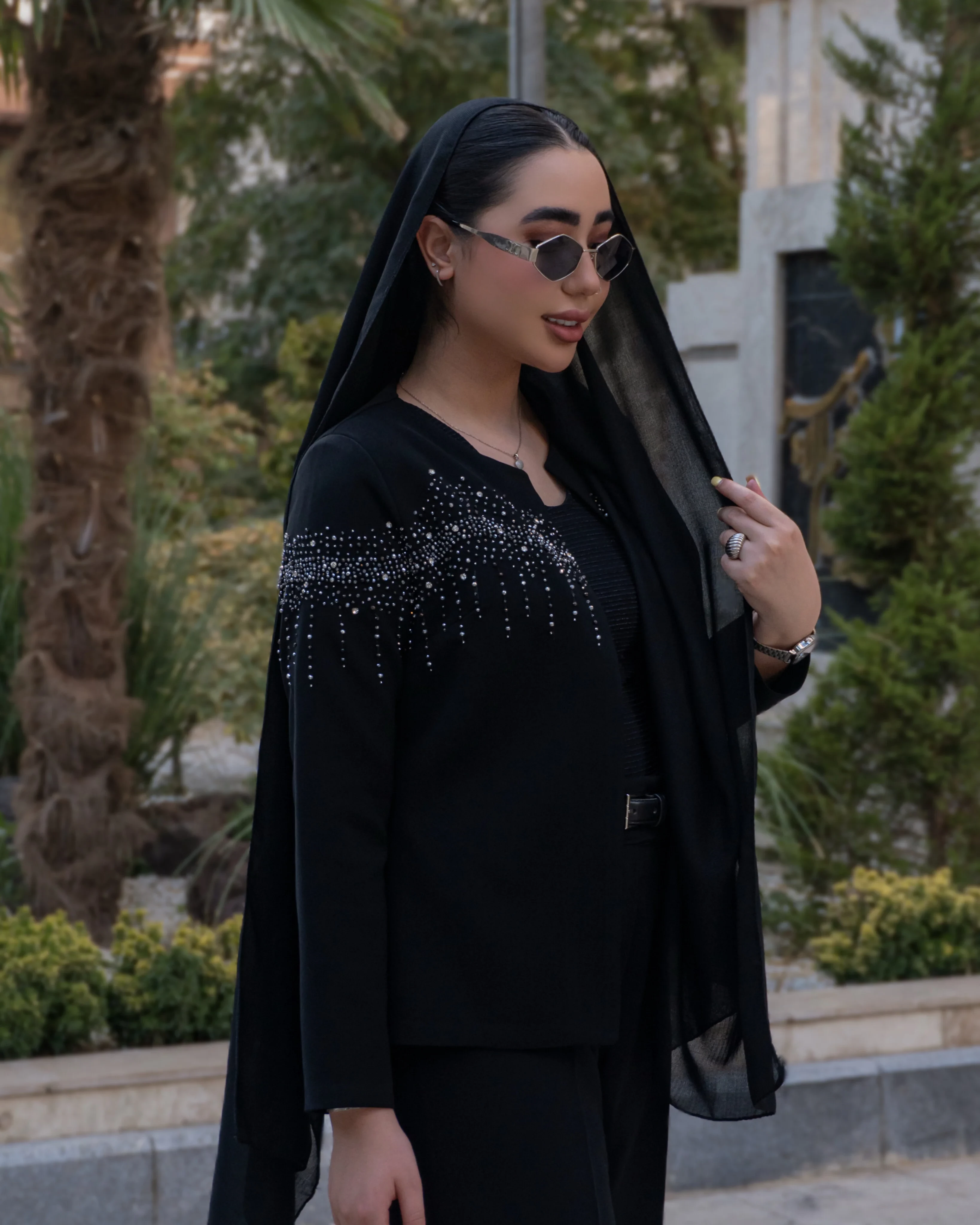 ست کراپ کت و شلوار مدل لعیا 
