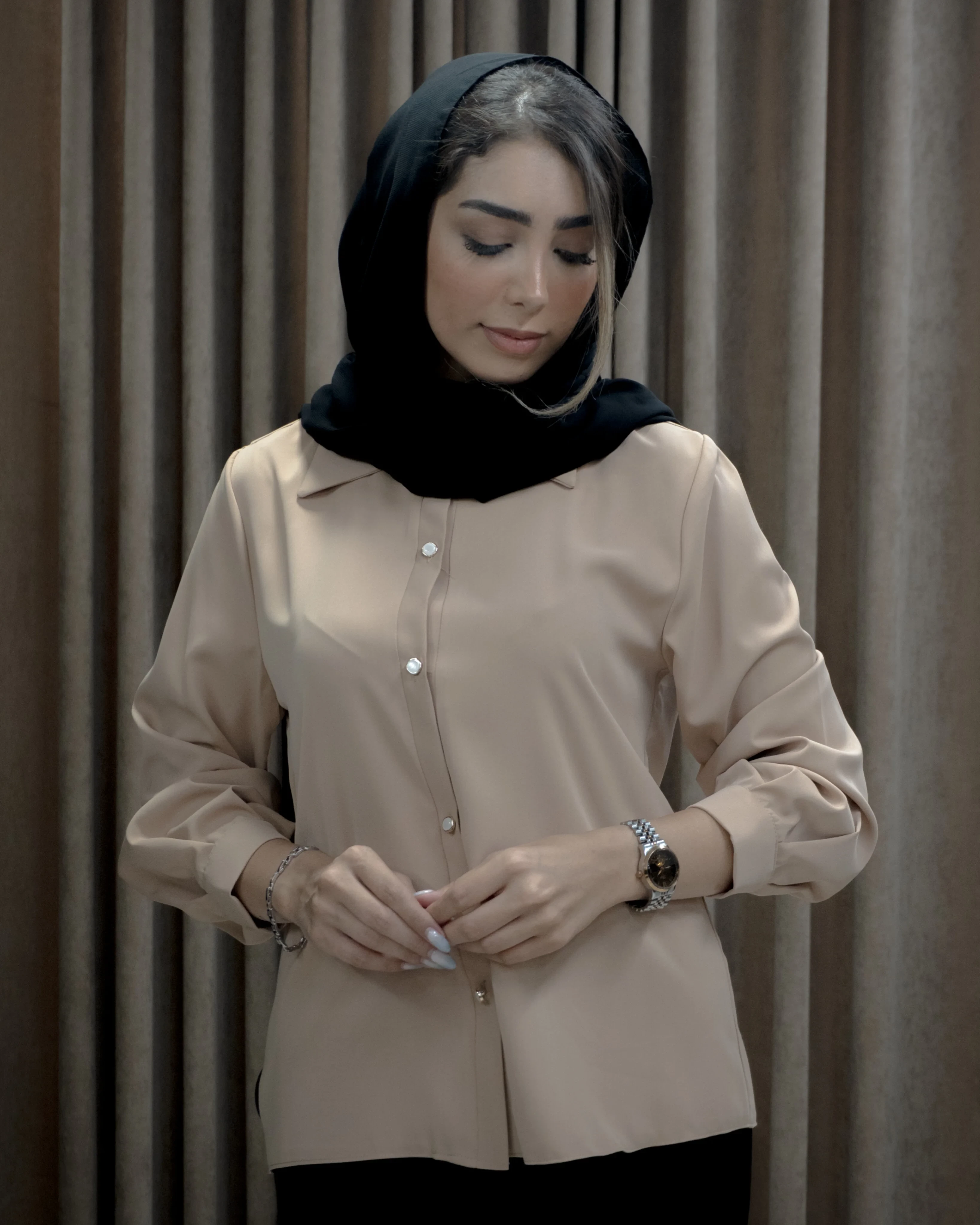 شومیز ساده رنگی 