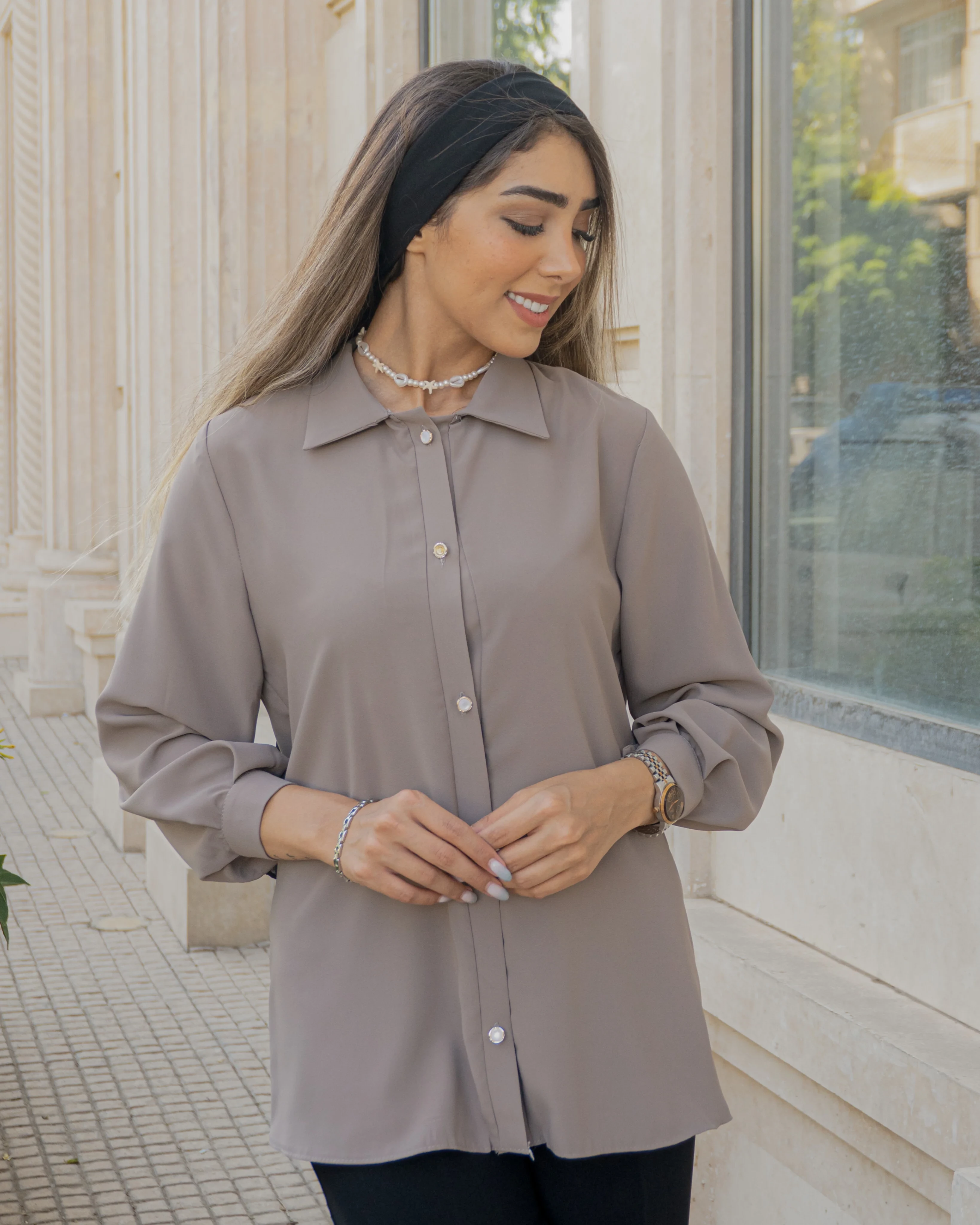 شومیز ساده رنگی 