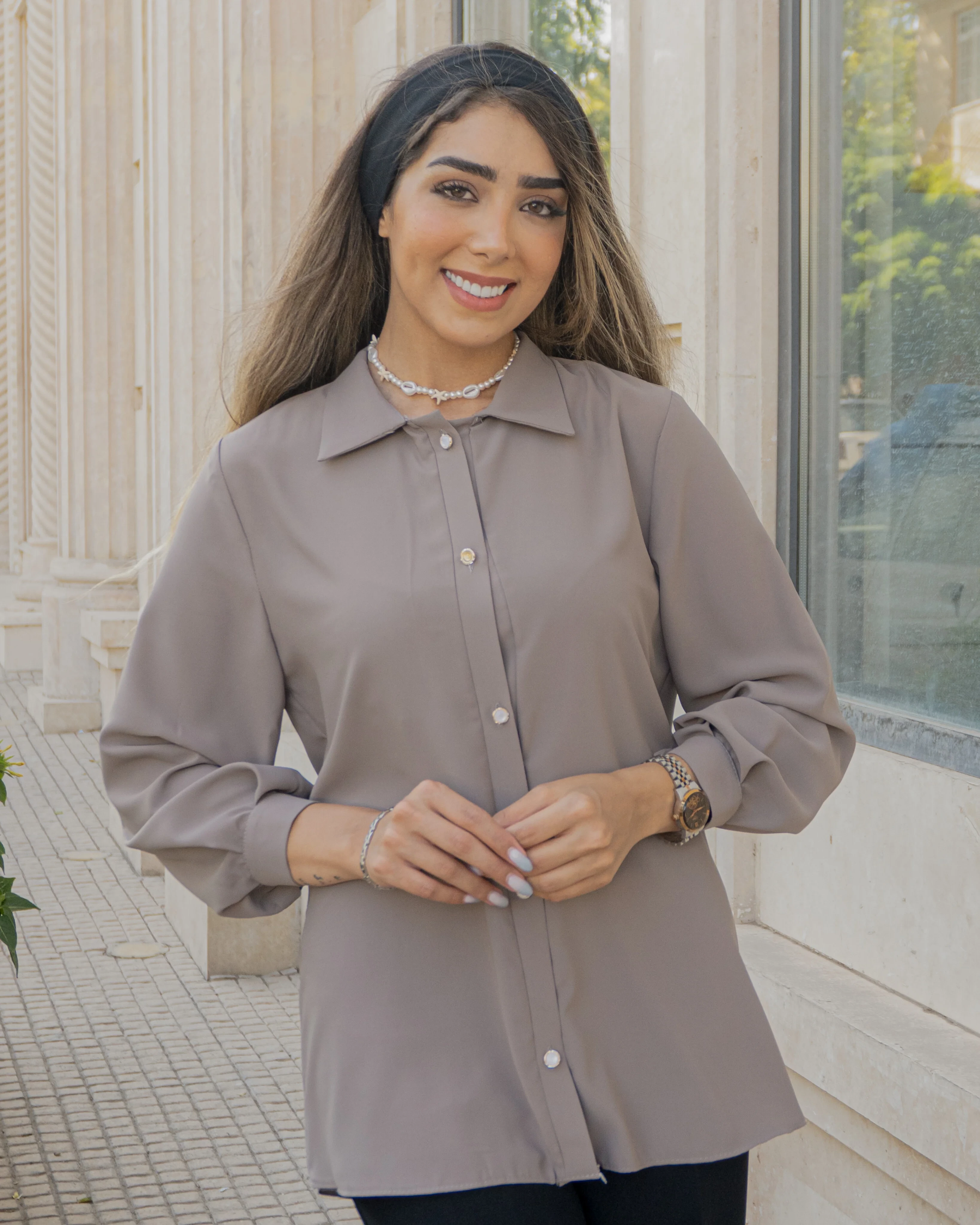 شومیز ساده رنگی 