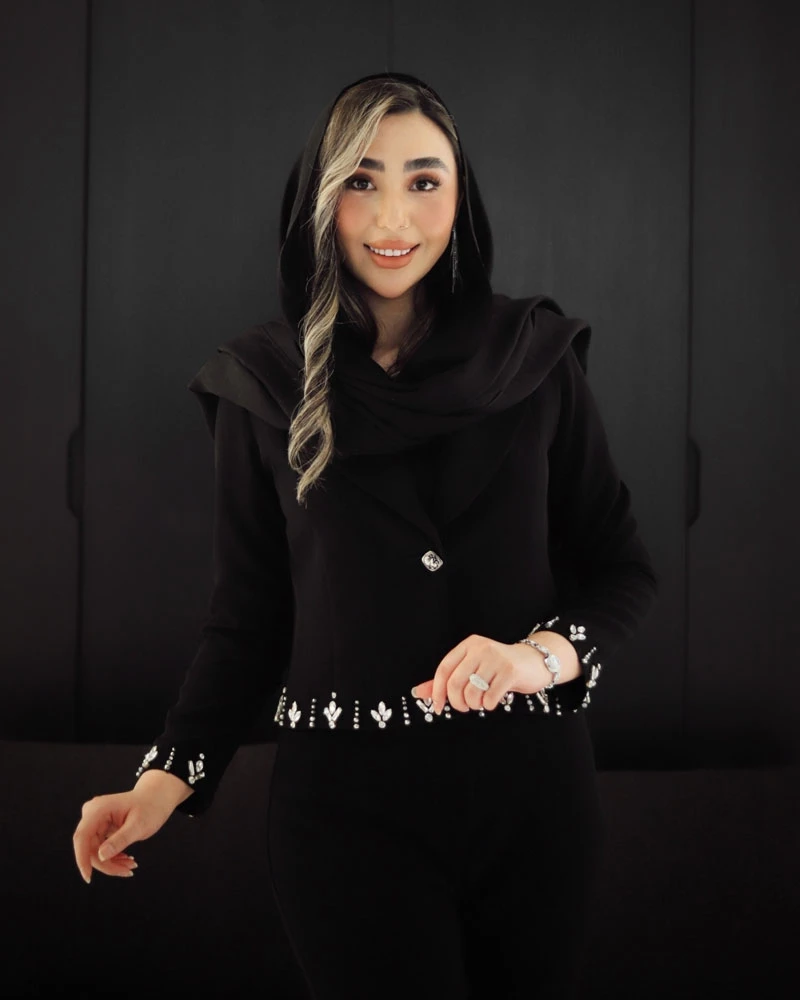 کت کراپ و شلوار ریحان
