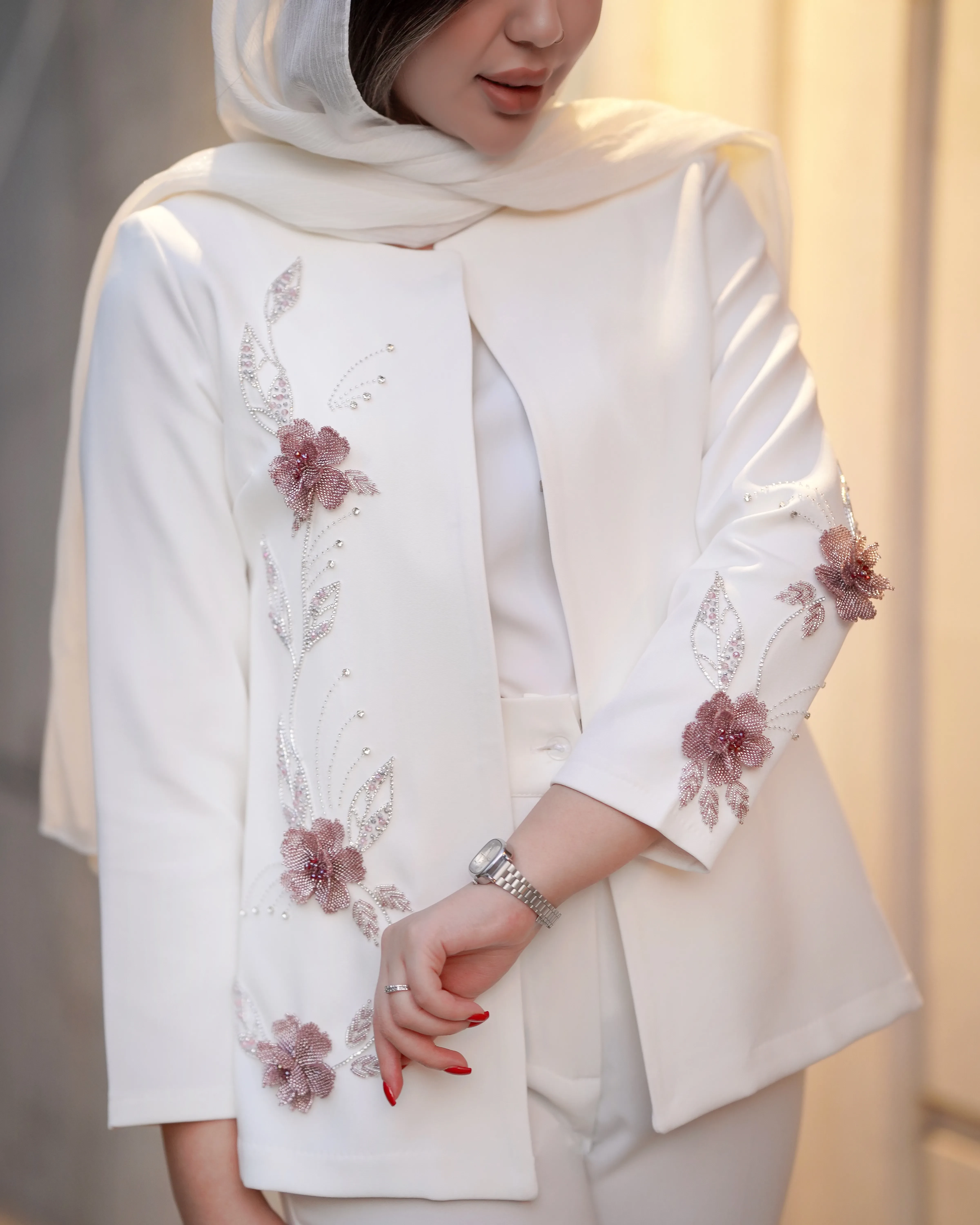 کت شلوار محضری نیلوفر 