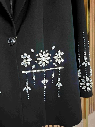 کت جواهر دوزی ستاره