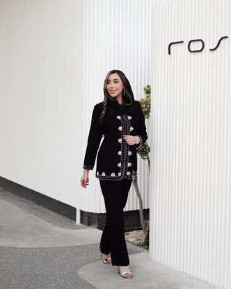 کت جواهر دوزی مدل نگار