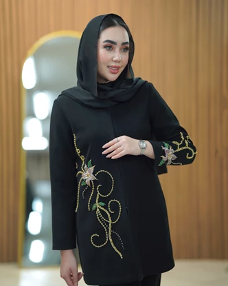کت جواهردوزی شده مدل شاهدخت