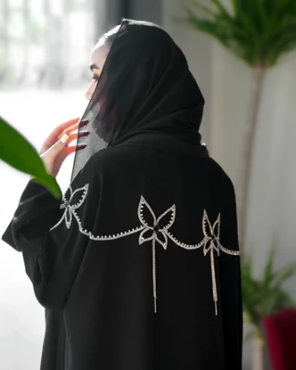 عبا جلوباز جواهردوزی مدل پروا