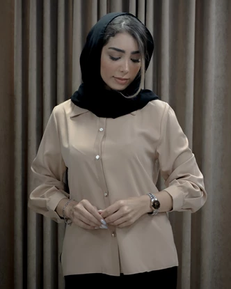 شومیز ساده رنگی 
