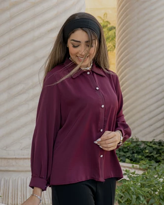 شومیز ساده رنگی 