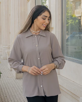 شومیز ساده رنگی 