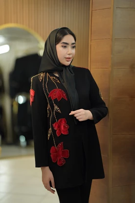 کت جواهردوزی مدل ارکیده