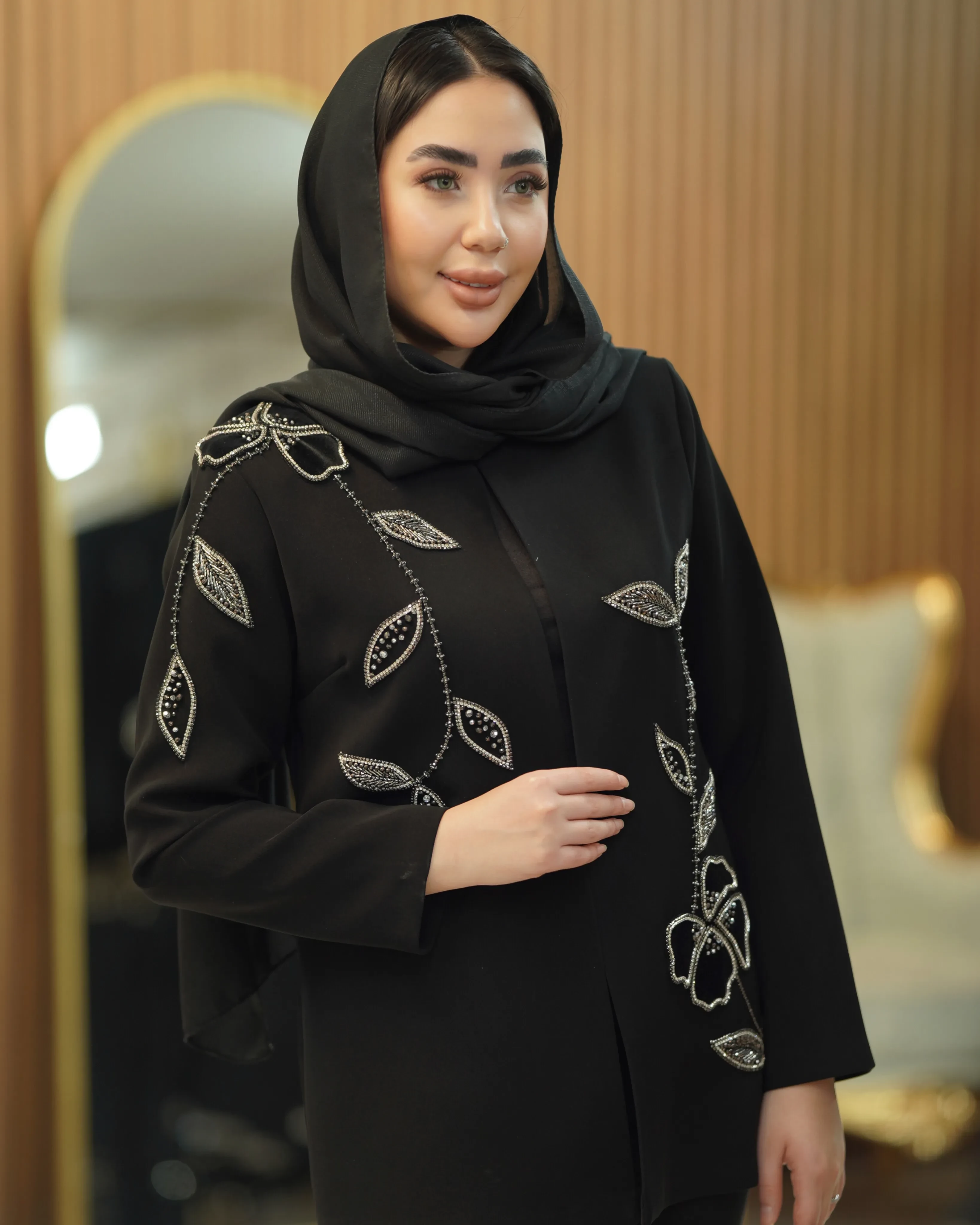 کت جواهردوزی شده مدل شقایق