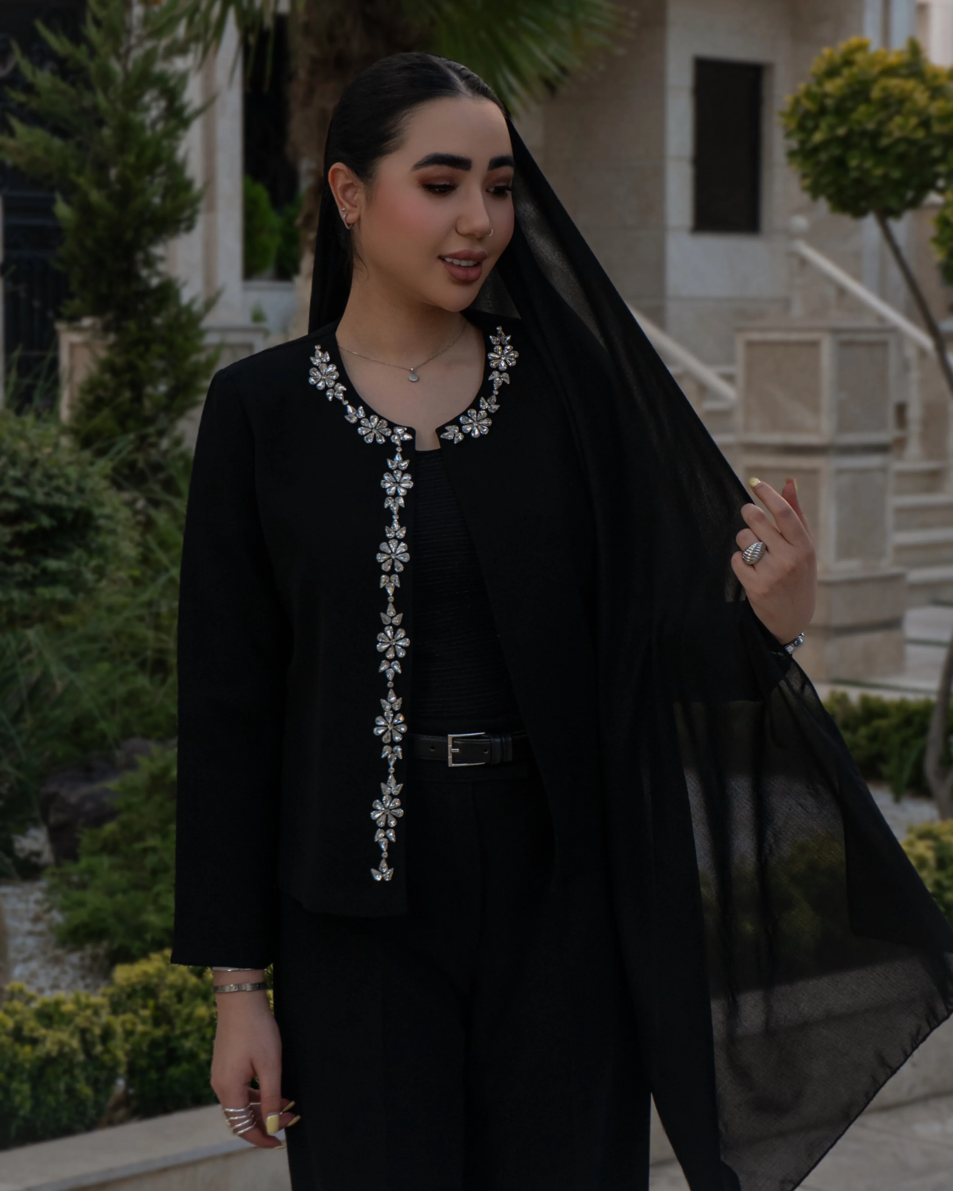 ست کراپ کت وشلوار مدل حلما 