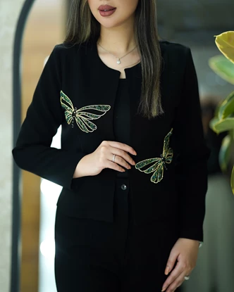 کت تک کراپ مدل سنجاقک