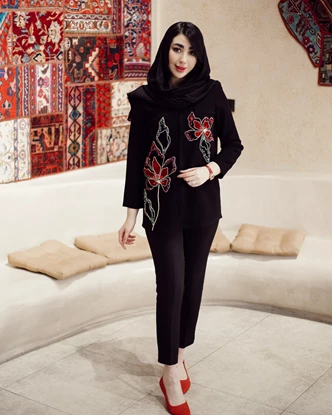 کت جواهر دوزی مدل افروز