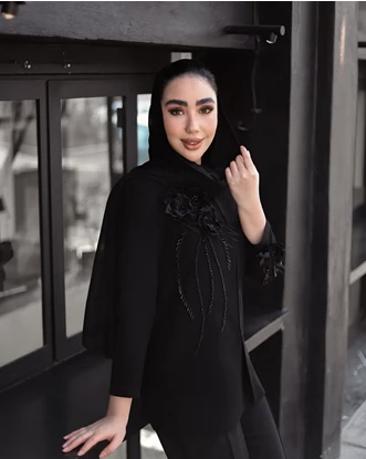 کت جواهر دوزی مدل کژال