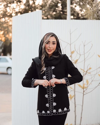 کت جواهر دوزی مدل نگار