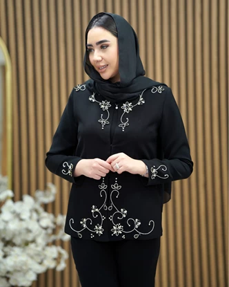 کت جواهر دوزی مدل درسا