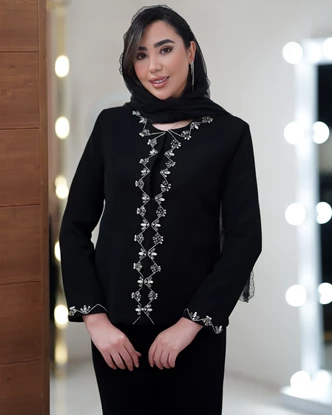 کت جواهر دوزی مدل دلوین