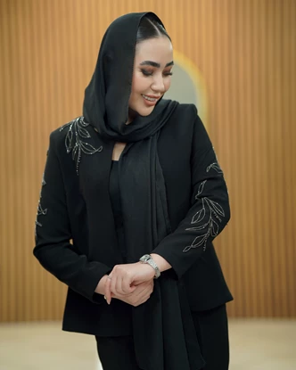 کت جواهردوزی شده مدل آوا