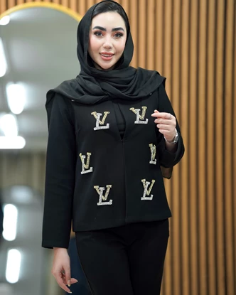 کت جواهردوزی شده مدل LV