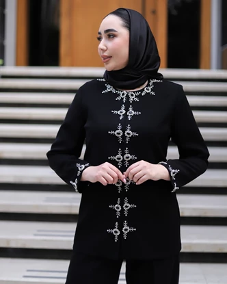 کت جواهردوزی مدل سیمین