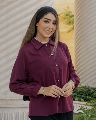 شومیز ساده رنگی 