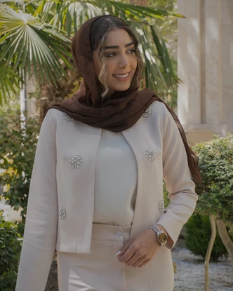 کت کراپ شلوار خورشید 
