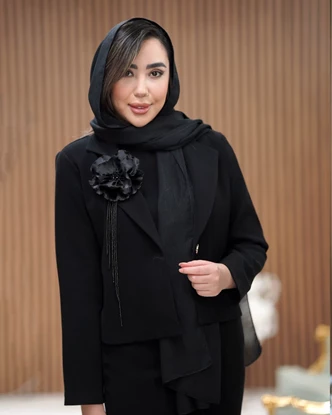 کت کراپ و شلوار هلن