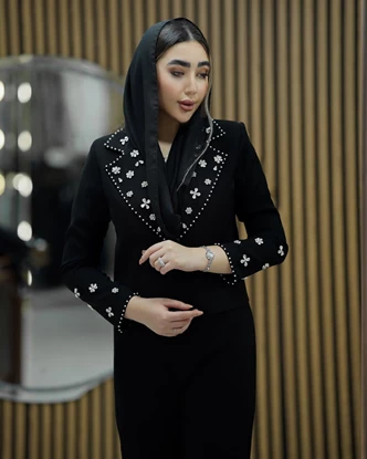 کت کراپ و شلوار یاسمین