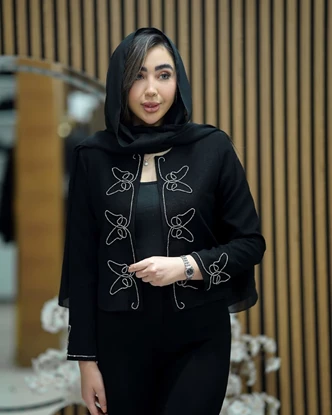 کت کراپ و شلوار پروانه