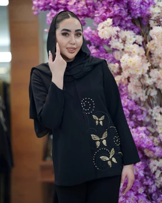 کت گلدوزی و جواهردوزی مدل پرنیا 1017
